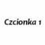 Czcionka 1