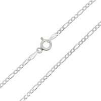 Łańcuszek Srebrny Figaro | 2 mm
