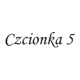 Czcionka 5