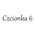 Czcionka 6