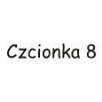 Czcionka 8