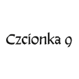 Czcionka 9